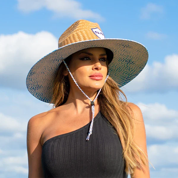 Traditional SA Under Brim Straw Hat Effective