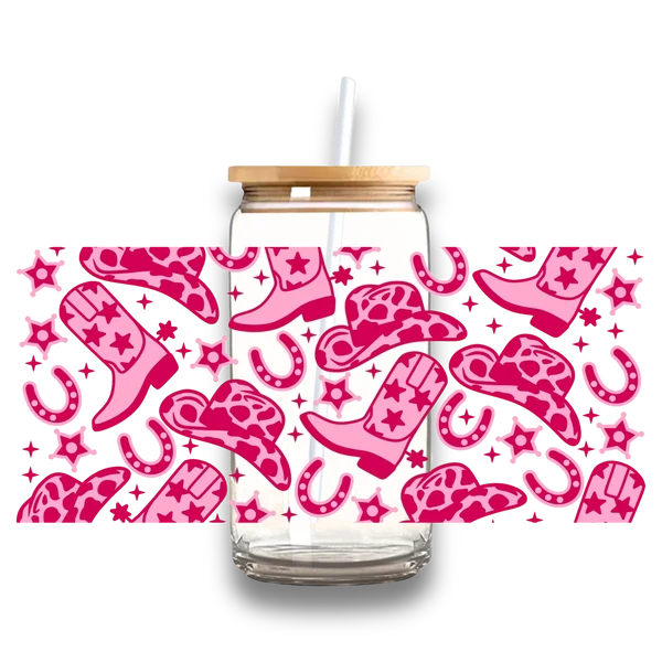 Solid Yee-Haw Glass Tumbler Smart