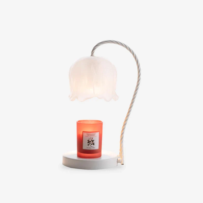 Quality White Tulip Candle Warmer Lamp Flexible