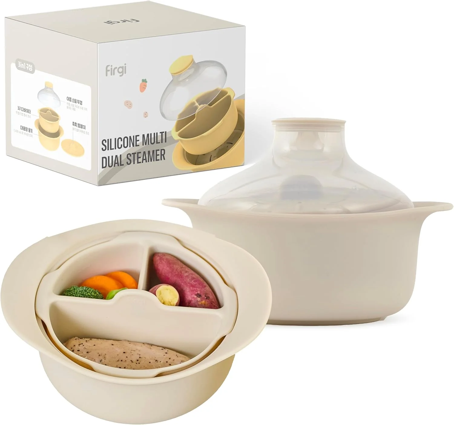 Expertly Made Microwave Steamer Pot 48oz Artisan