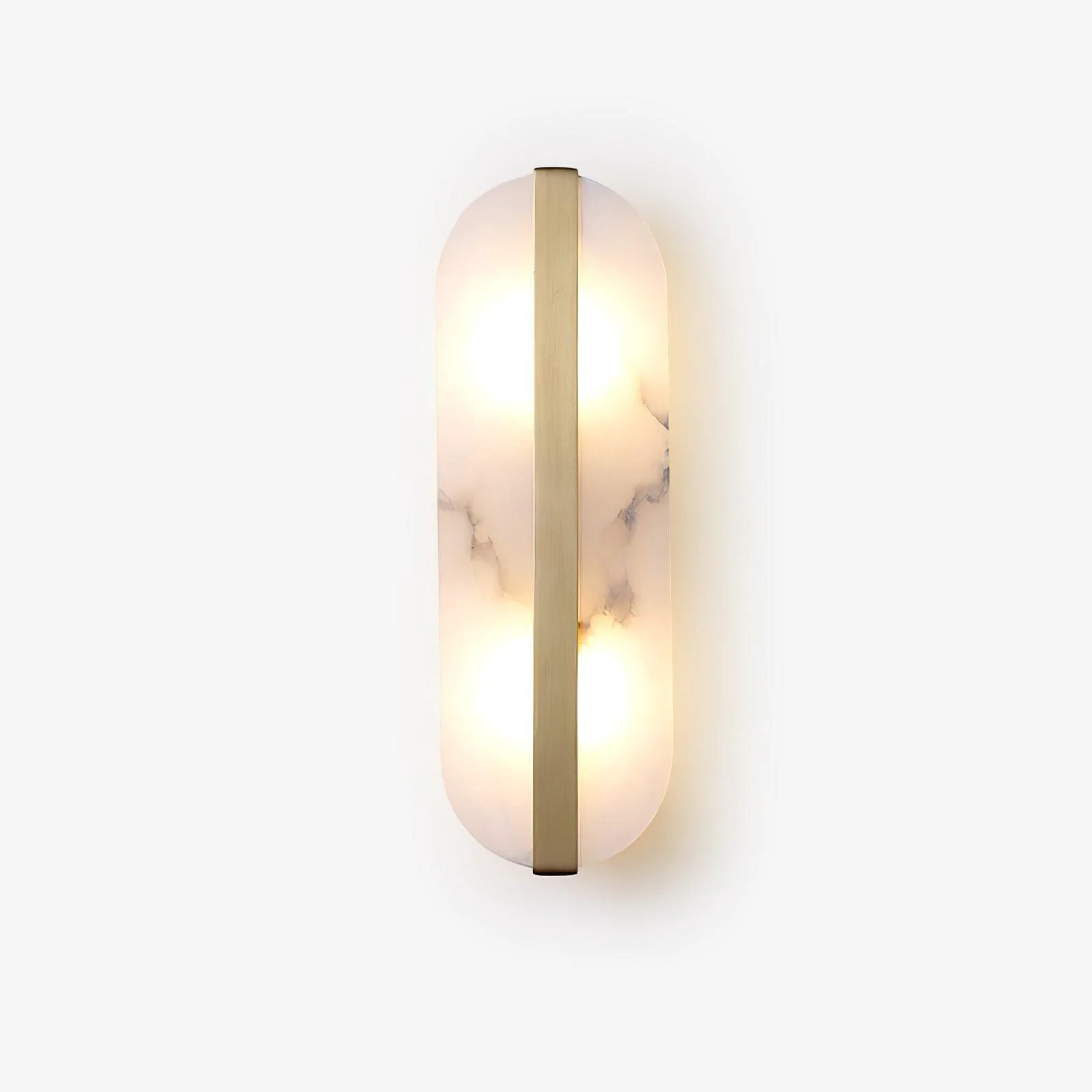 Trusted Stone Wall Alabaster LED Sconce Detailed