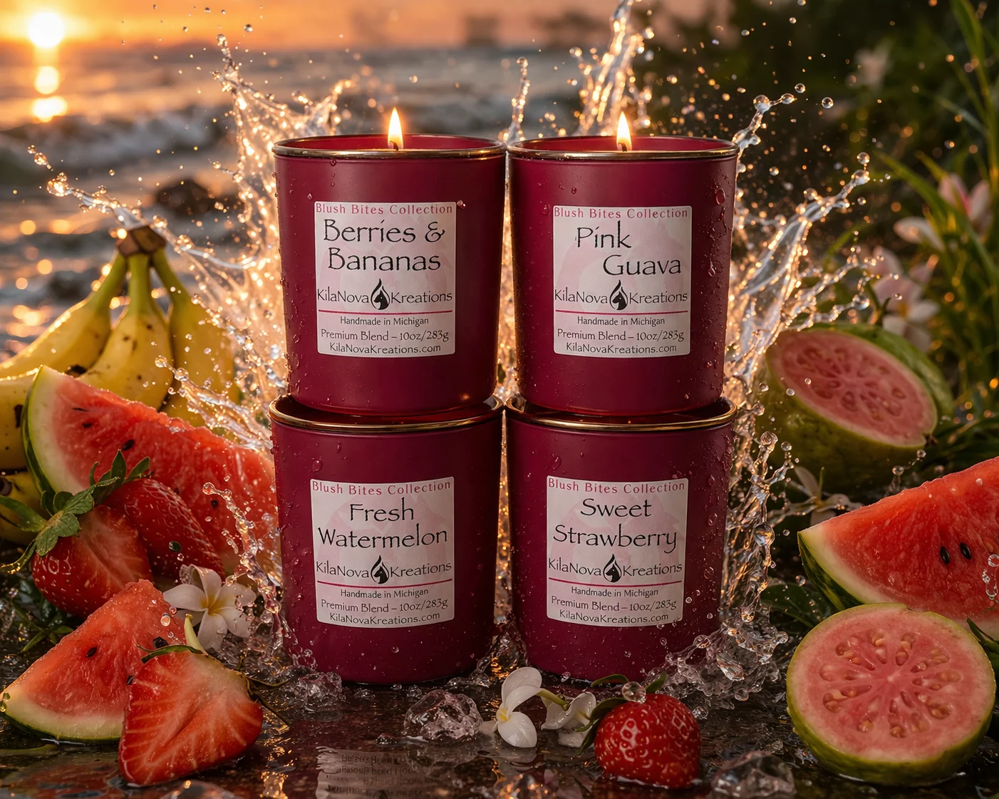 Casual Blush Bites Collection – Fruity Scents Advanced