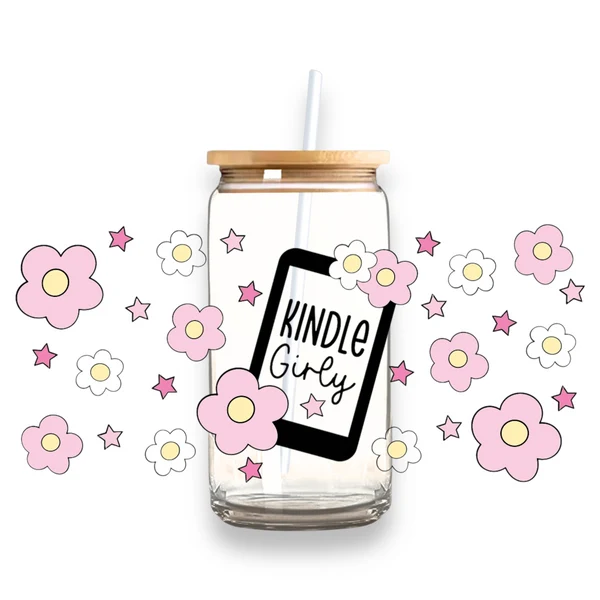 Effective Kindle Girly Plastic or Glass Tumbler Convenient