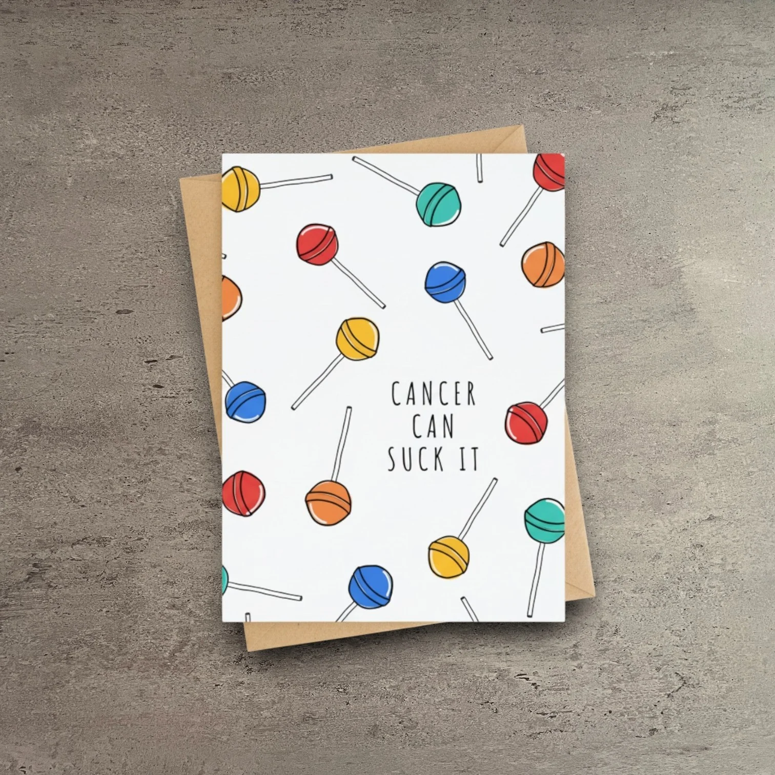 Soft Cancer Can Suck It Get Well Cancer Card Innovative