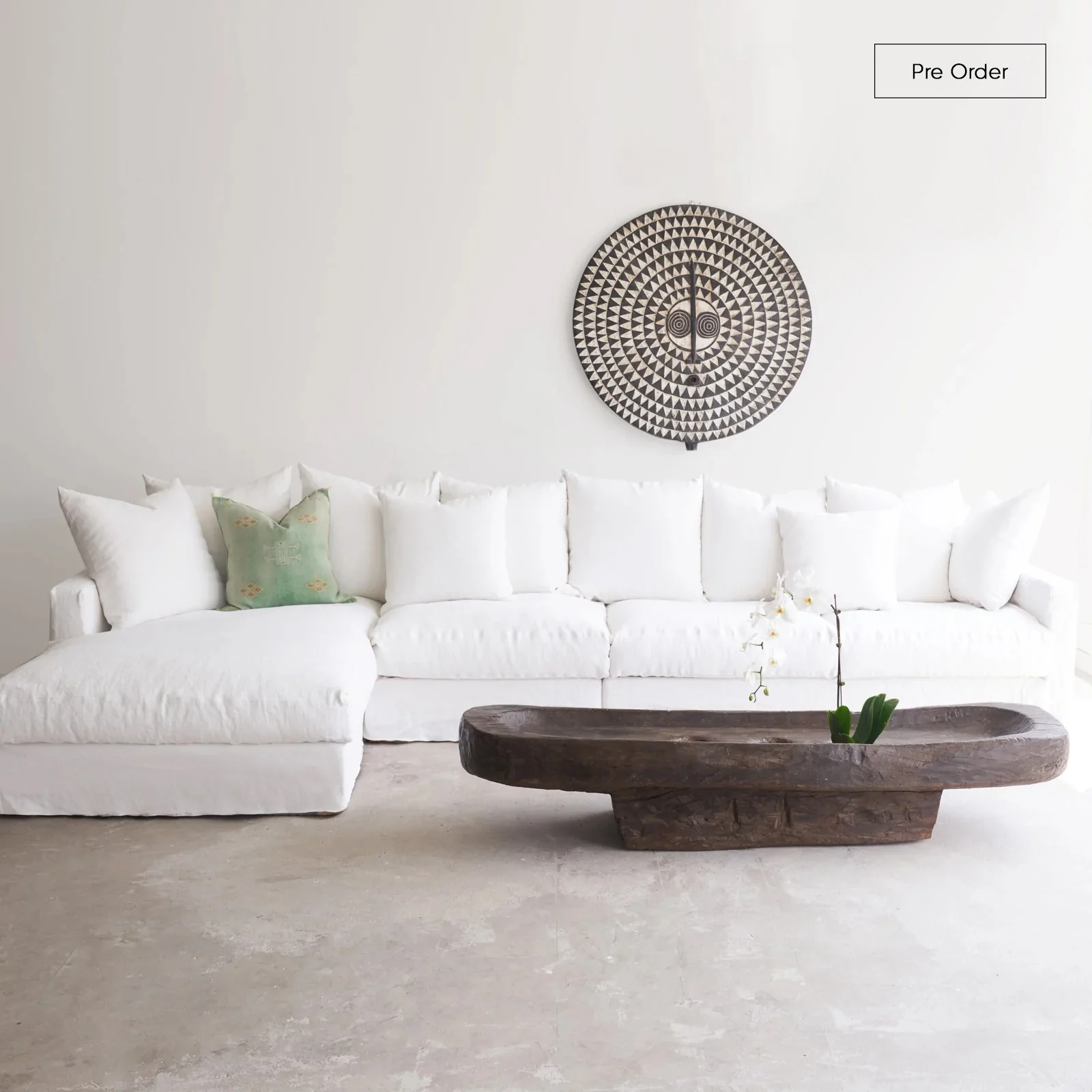 Unique Sloopy L Shape Sofa Bespoke Fabric 388cm Easy-to-Use