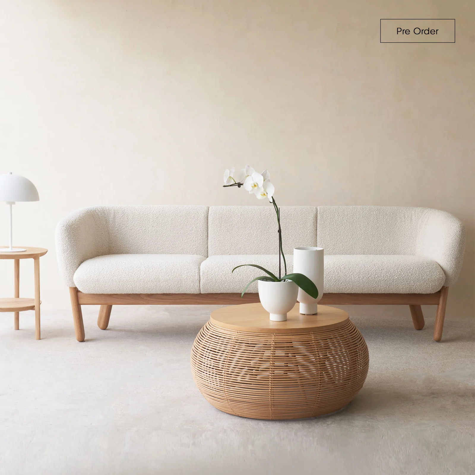 Pure Copal Sofa Bespoke Fabric Leather Contemporary