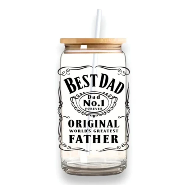 Modern Dad Glass Tumbler High-Quality