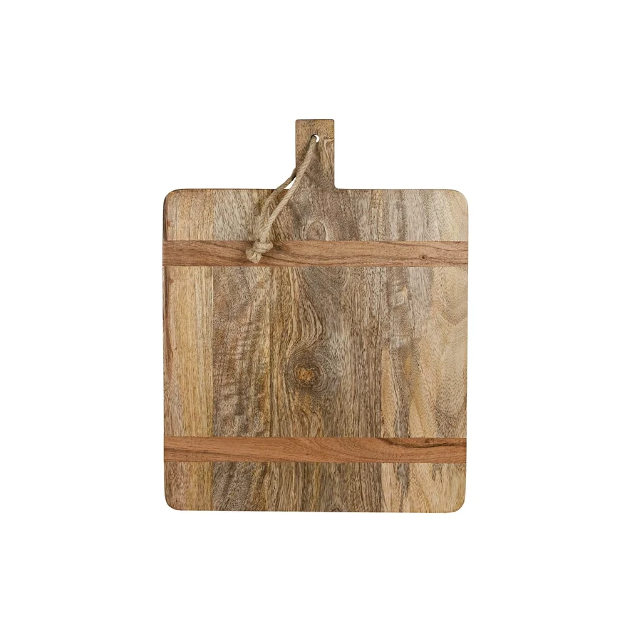 Secure Kaila 15-in Wood Cutting Board Enhanced