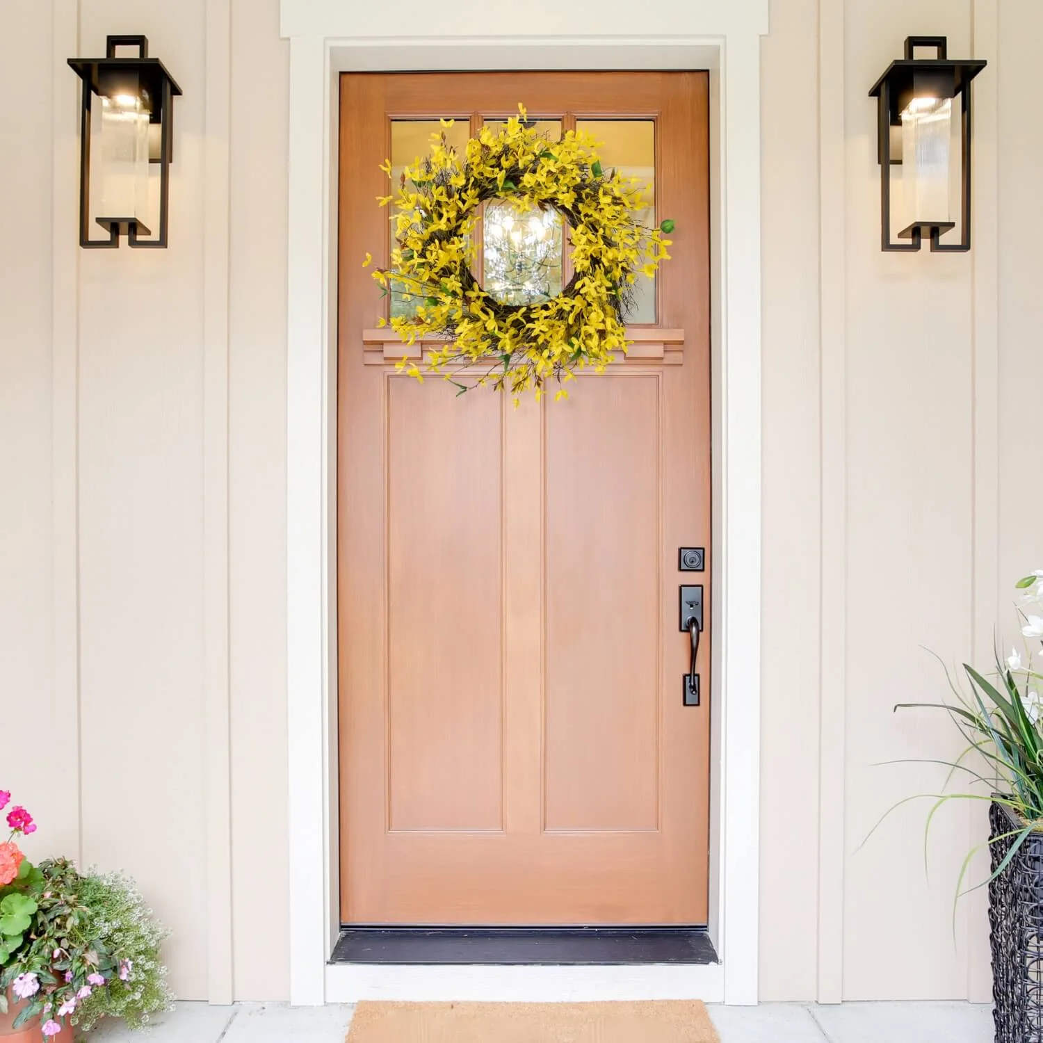Traditional 24 Forsythia Twig Wreath Effective