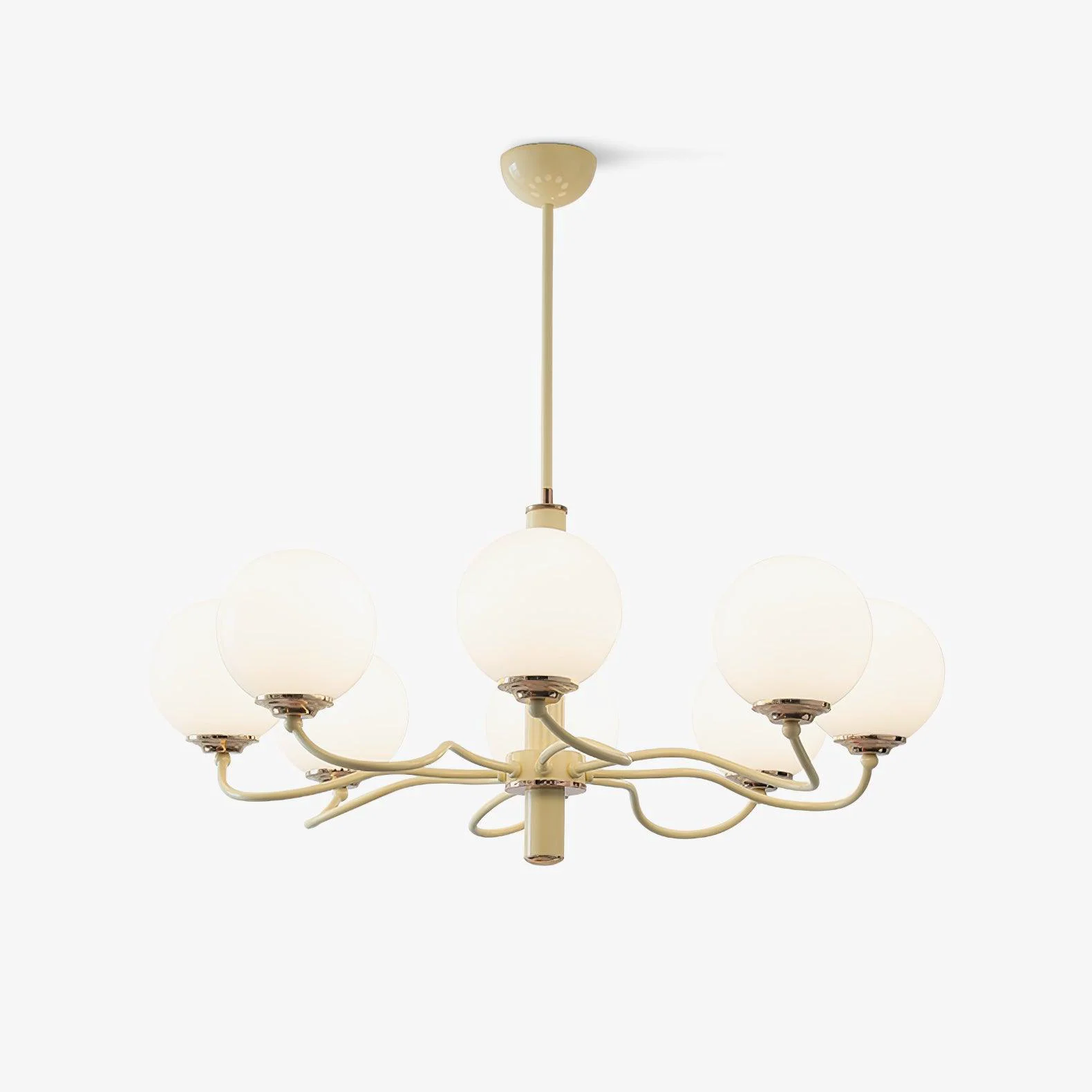 Contemporary Radiant Globe Chandelier Stylish