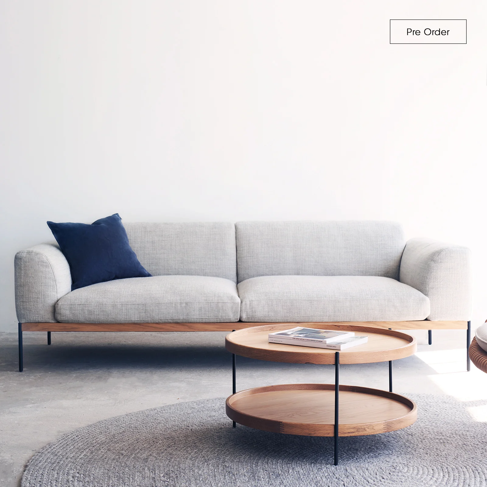 Recyclable Department Sofa Bespoke Fabric Leather Soft