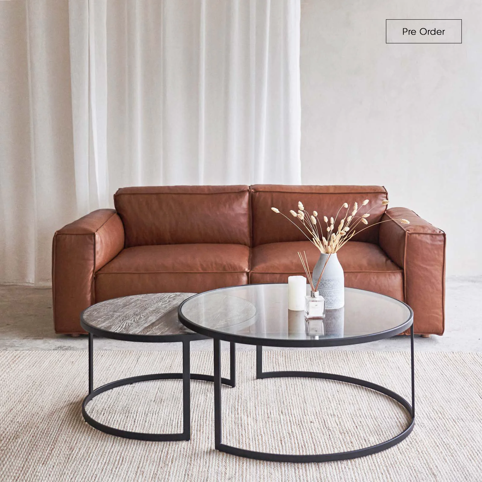 Easy-to-Use Baker Sofa Bespoke Leather Detailed