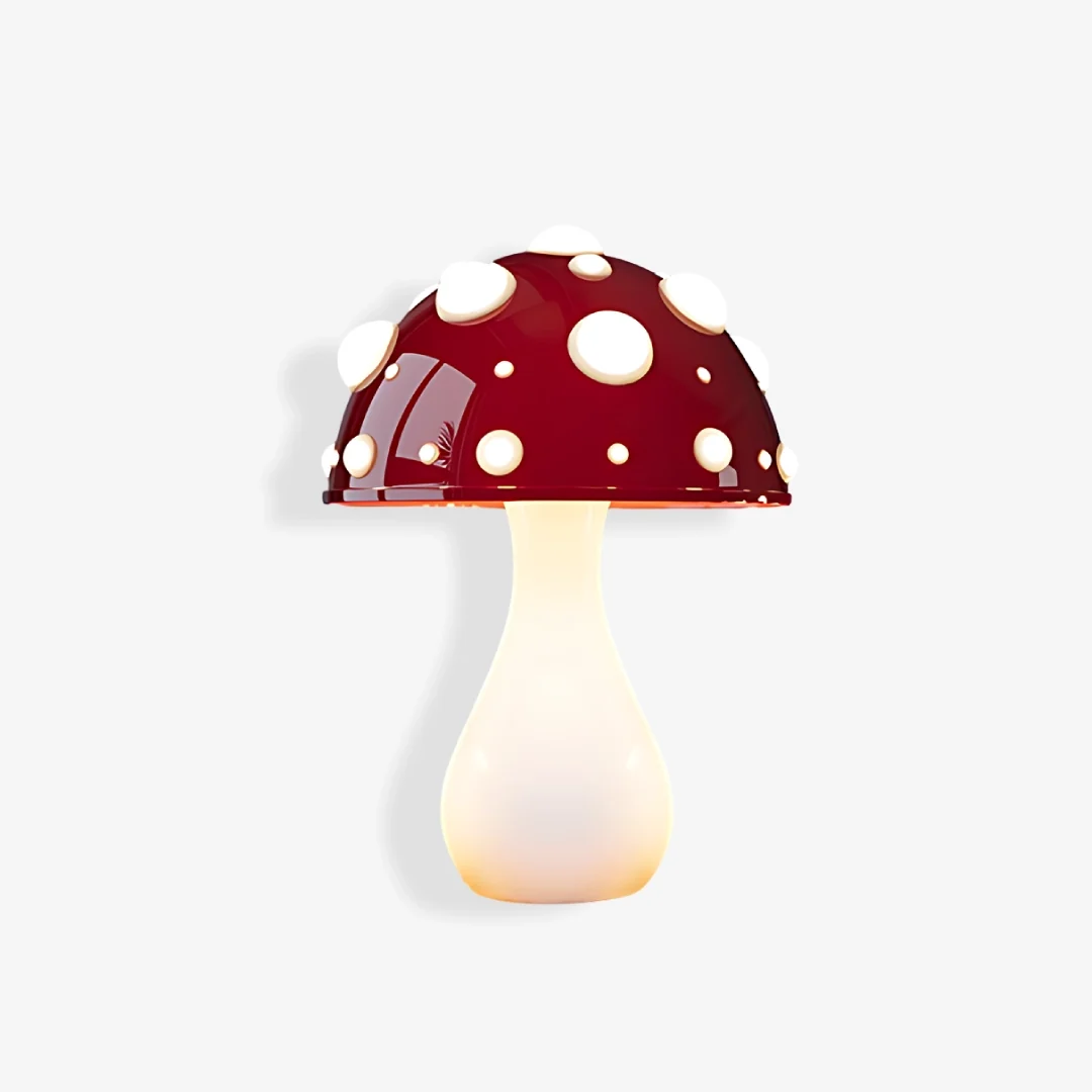 Minimalist Dekor Mushroom Table Lamp Easy-to-Use