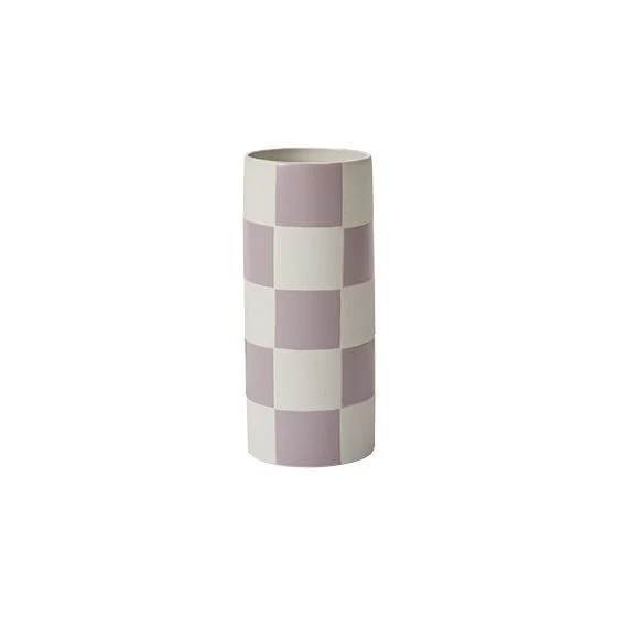 Selected Checkerboard Vase – Purple User-Friendly