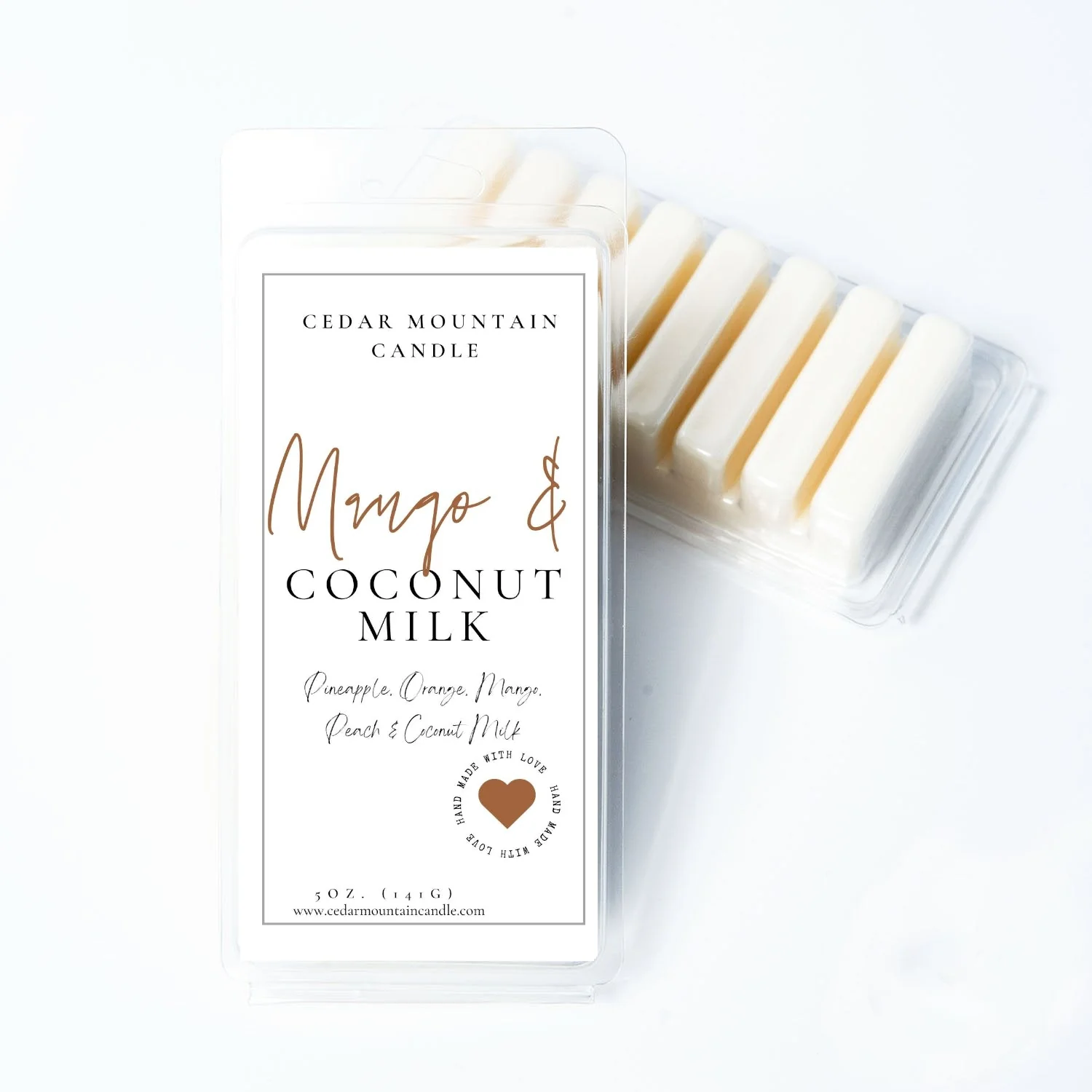 Traditional Mango Coconut Milk – 5.5 oz Wax Melts Fast