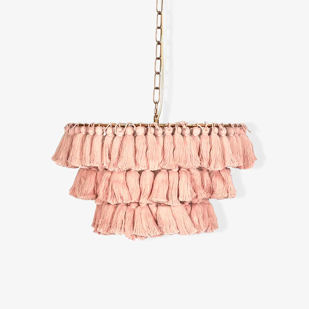 Recyclable Fela Tassel Chandelier Original Design