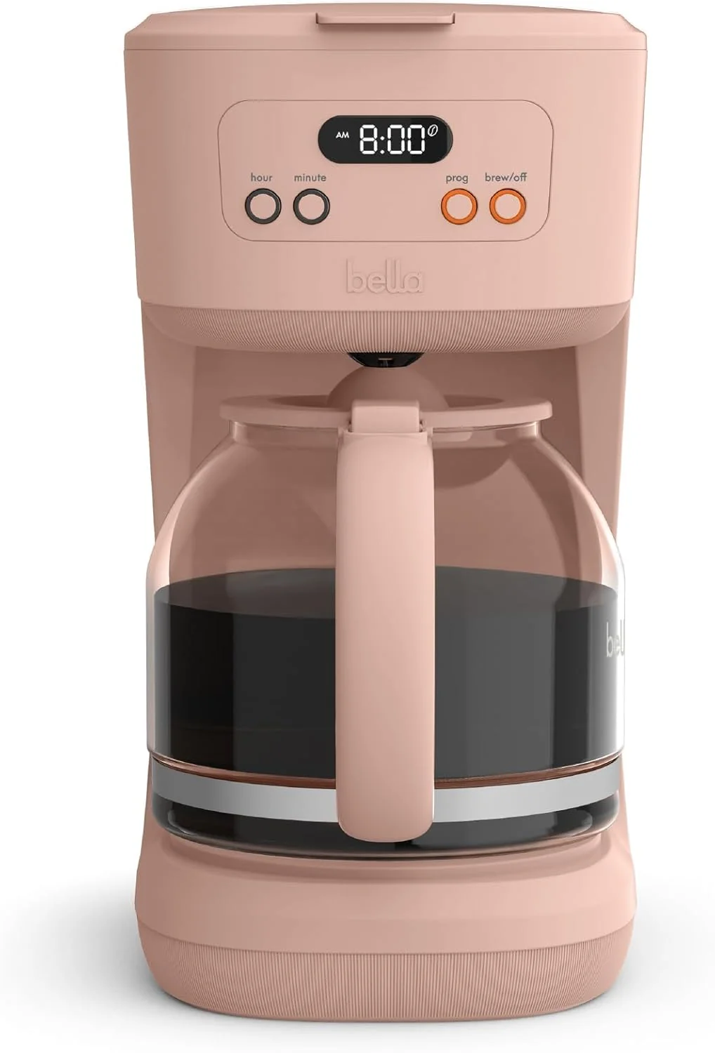 Comfortable bella 12 cup Programmable Coffee Maker Secure