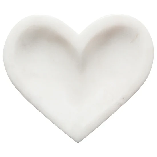 Selected Heart Shaped Marble Dish – 6 Inch Original Design