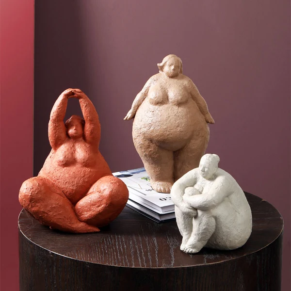 Superior 3D Body Shape Silicone Candle Mold Relaxed