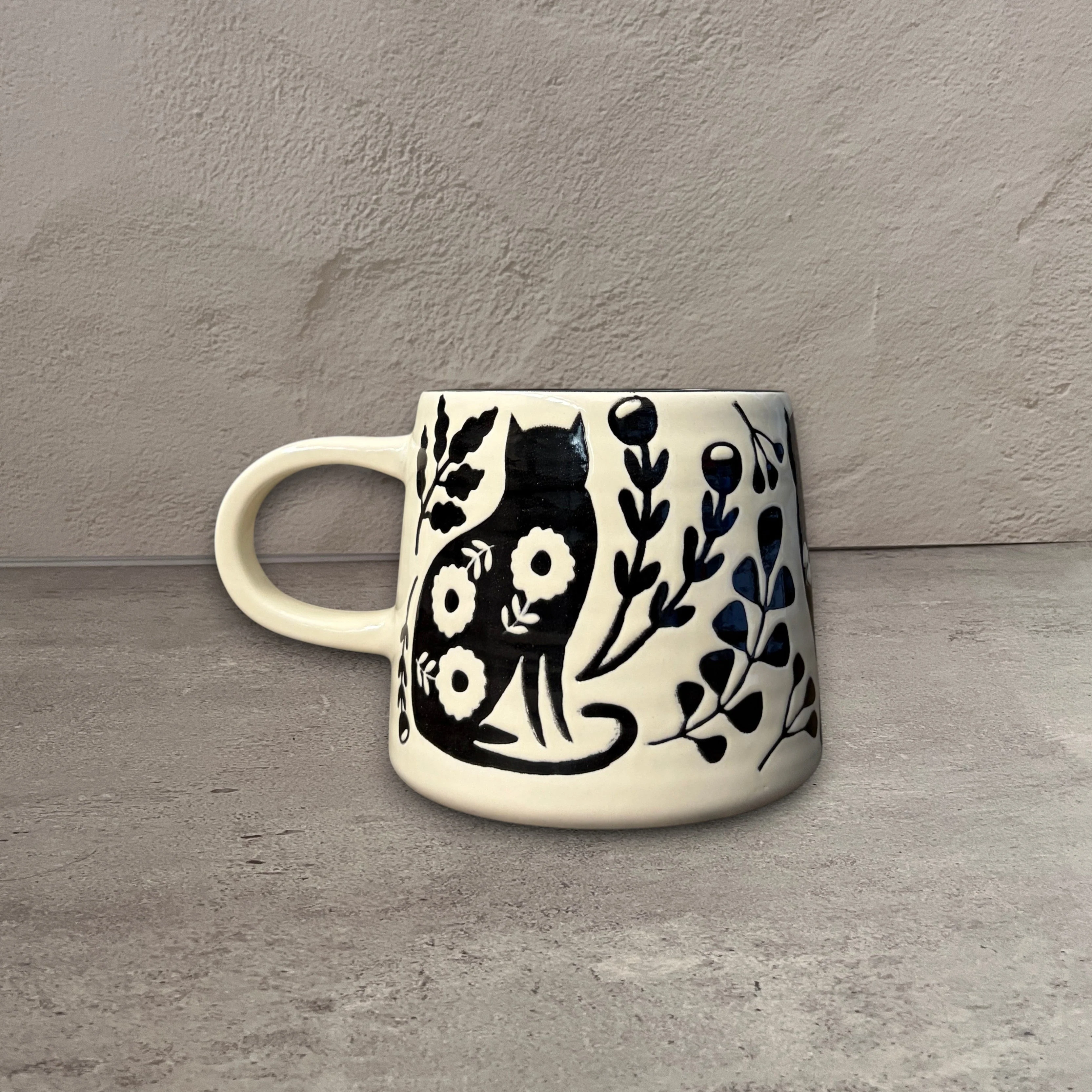 Convenient Catbloom Imprint Mug High-Grade
