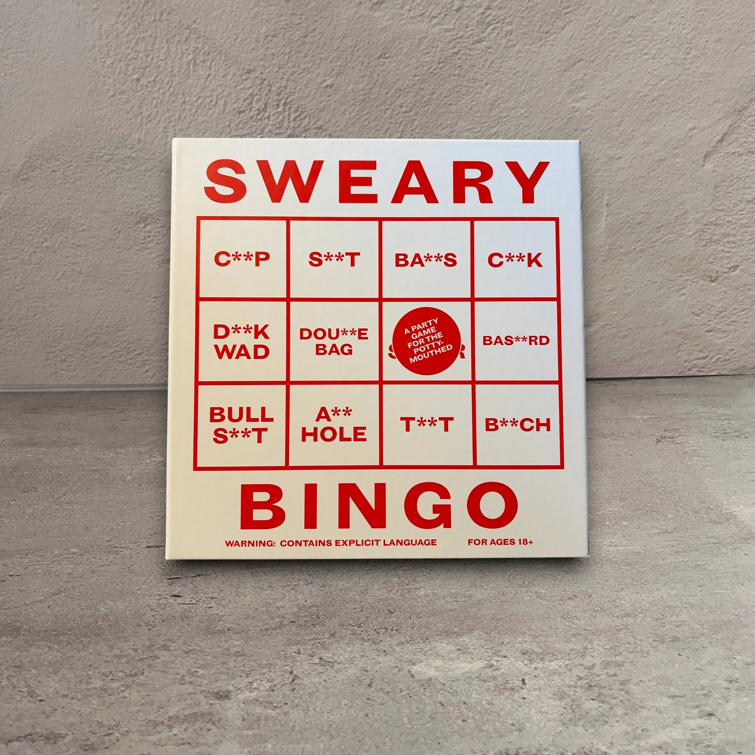 Enhanced Sweary Bingo Game Contemporary