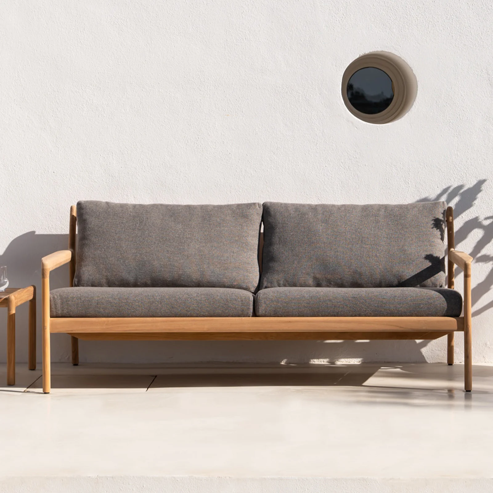 Natural Jack Outdoor Sofa 2 Seater – Mocha 180cm Eco-Friendly