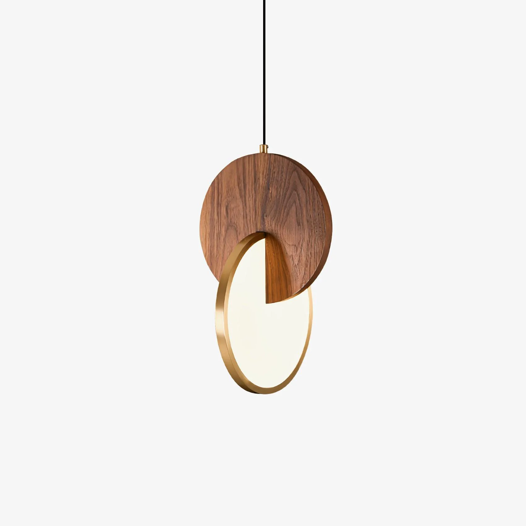 Fashionable Double Disk Pendant Lamp Responsible