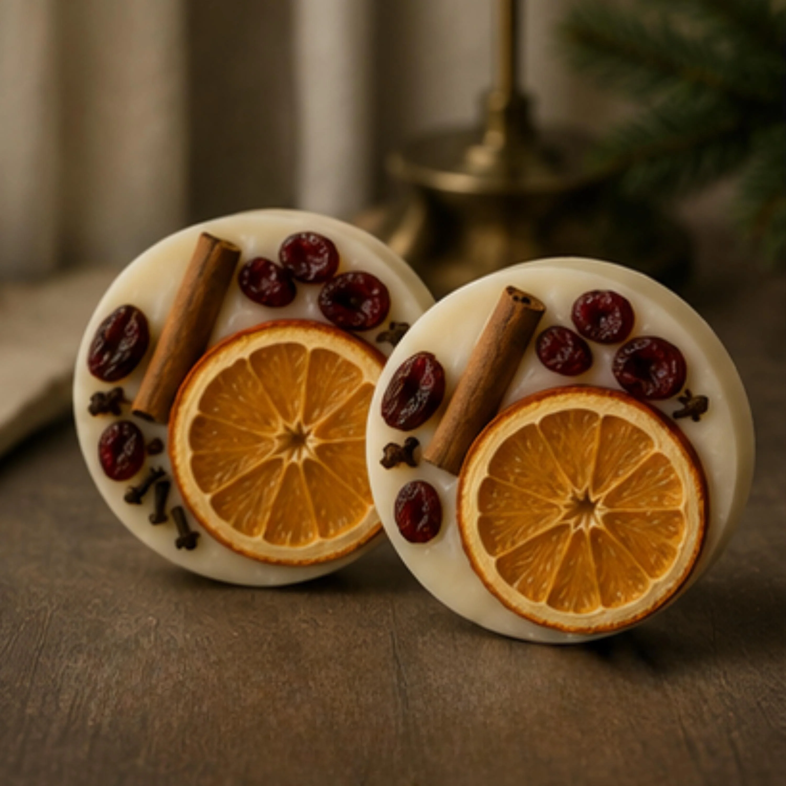 Responsible Cranberry Orange Hearth Wax Tart Citrus Lamp Warmer Wickless Candle Premium