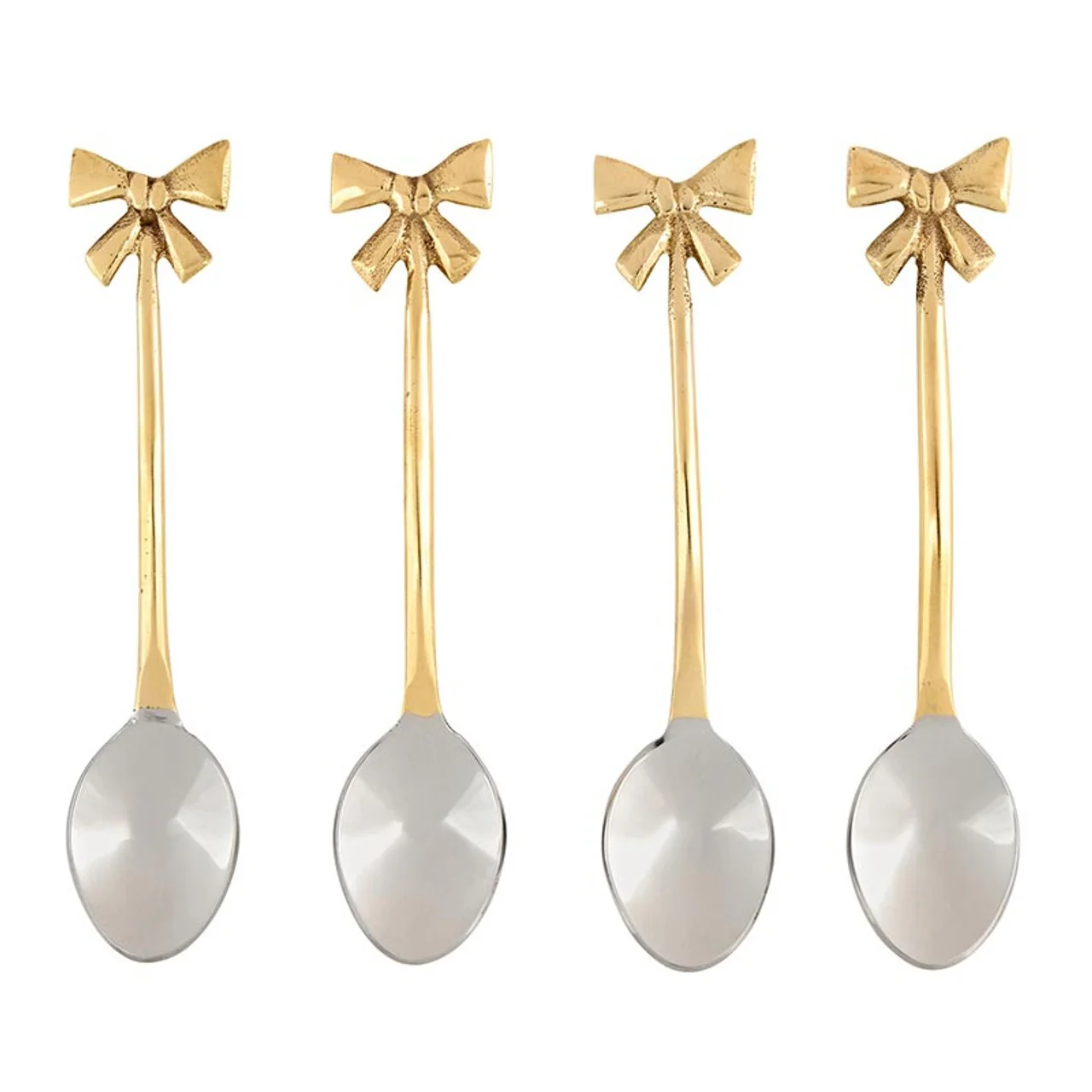 Breathable Gold Bow Tea Spoon Premium