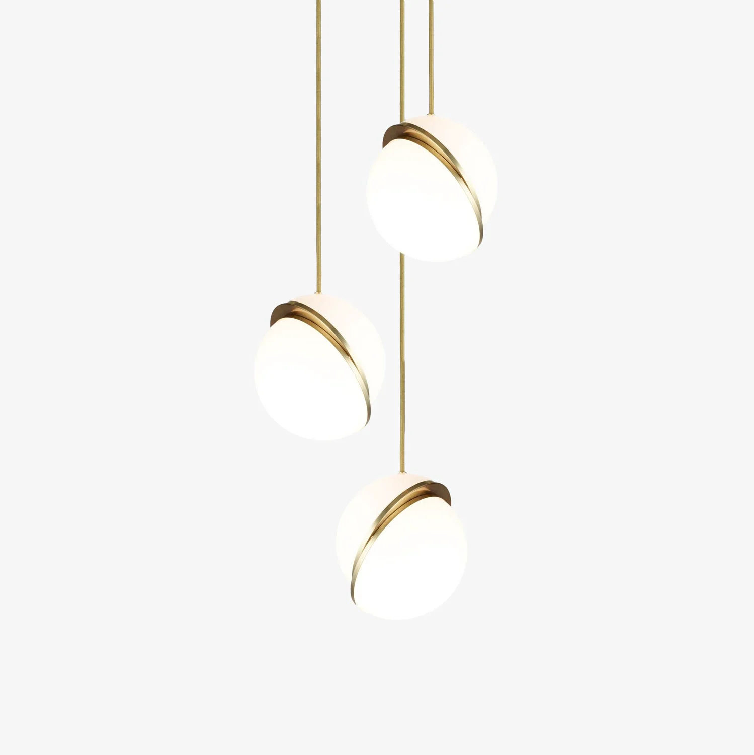 Pure Crescent Pendant Lamp High-Grade