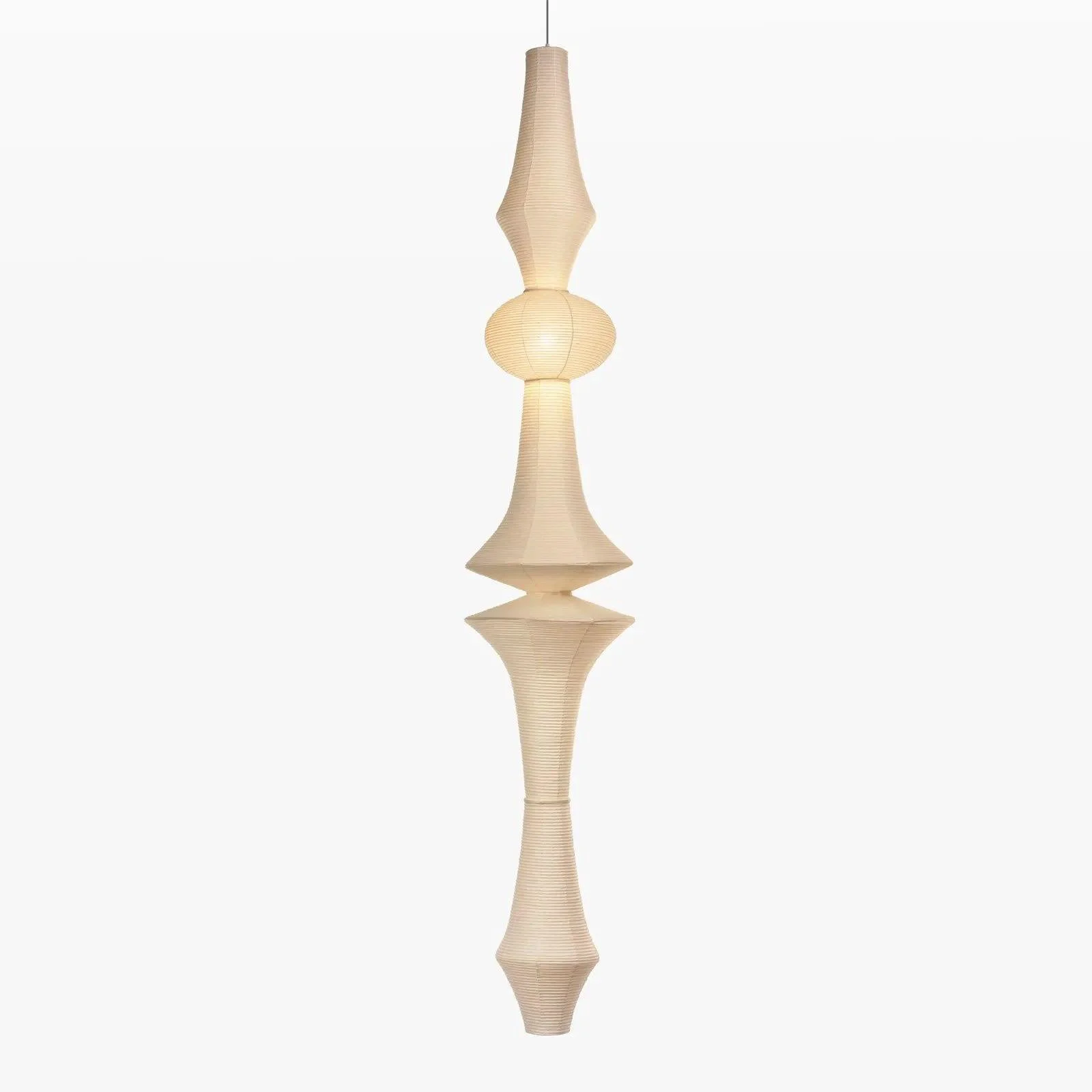 Sustainable Washi Paper E Pendant Light Stylish
