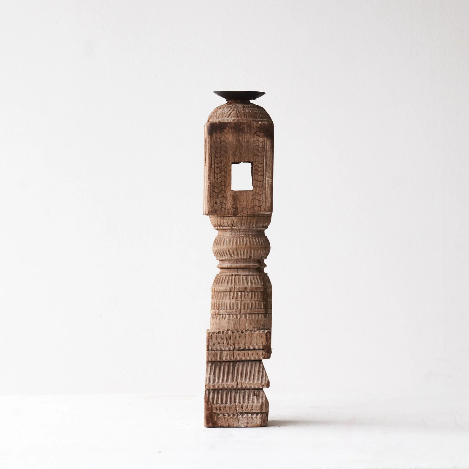 Soft Wooden Candle Stand U First-Class