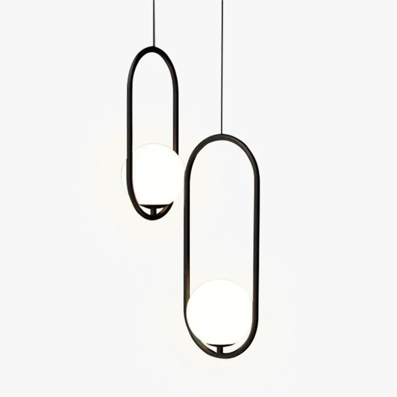 Fine Valentina Globe Pendant Light Gold Black Eco-Friendly