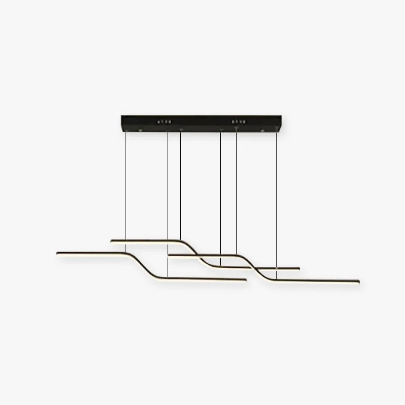 Consistent Minimalist Geometric Metal 3 Light Pendant Light Dining Room Elite