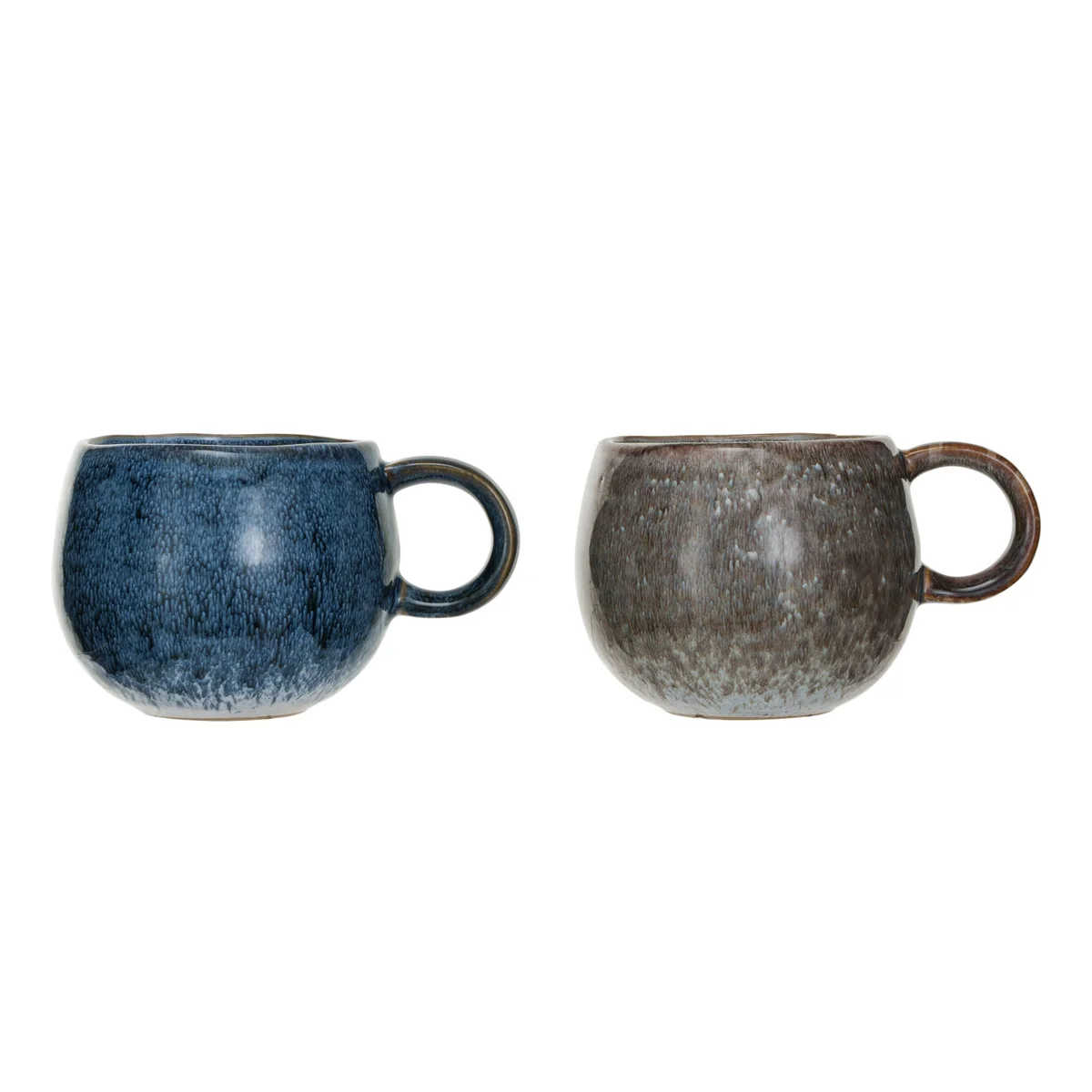 Organic Reactive Glaze 16 oz. Stoneware Mug Modern