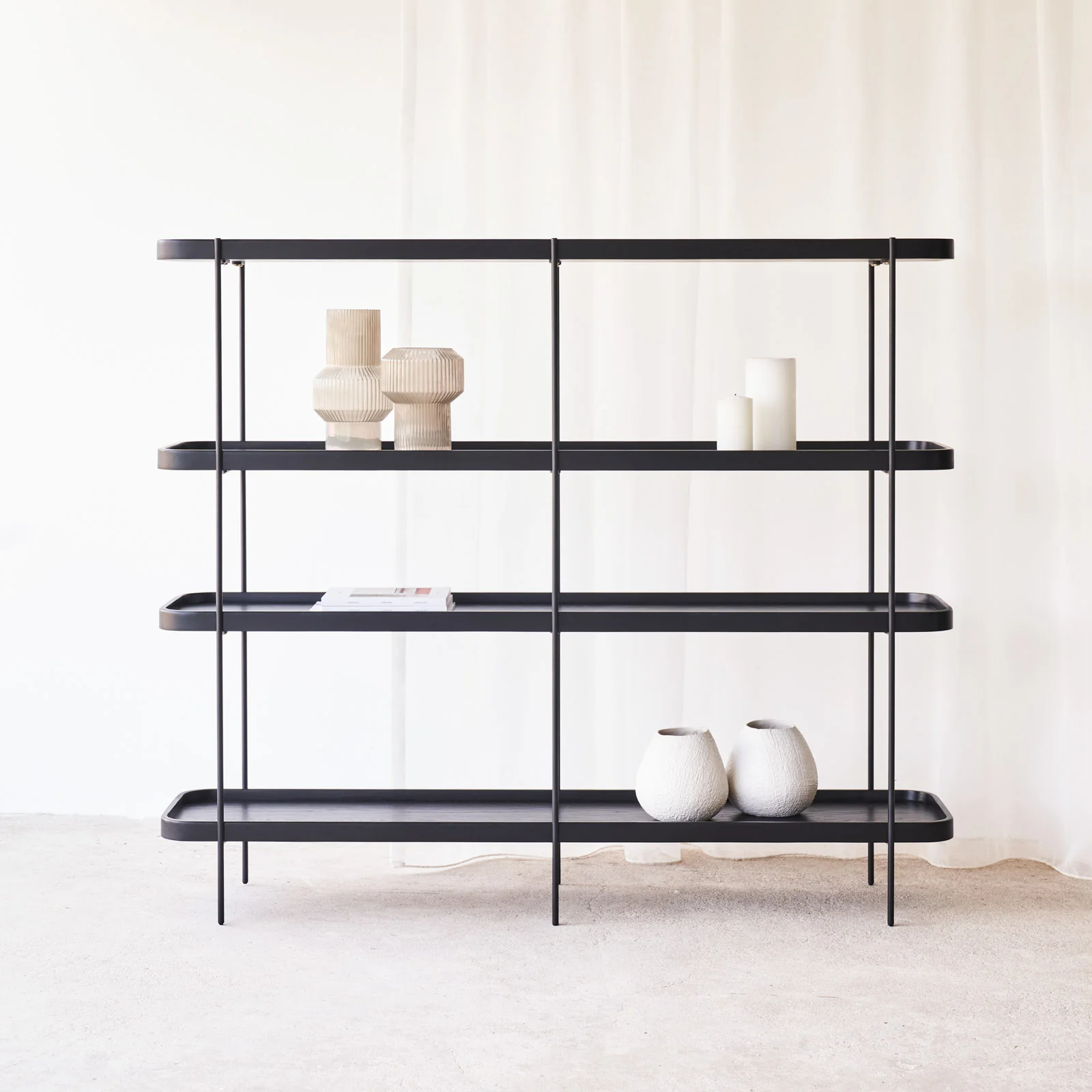 Powerful Humla Tall Rack Black Expertly Made