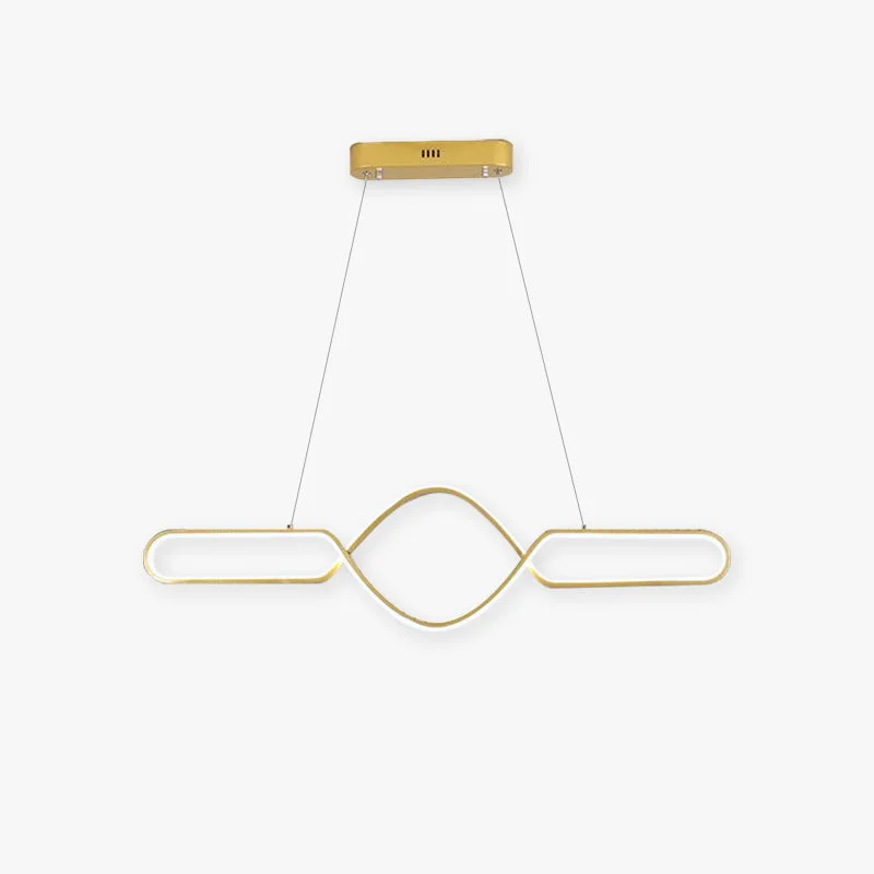 Recyclable Bouvet Nordic Geometric Cross-Linear Pendant Light Excellent