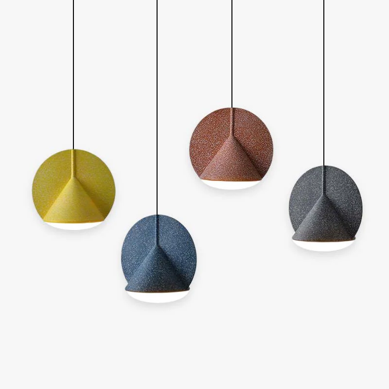 High-End Zaid Modern LED Colorful Shade Hanging Pendant Light Fine Crafted