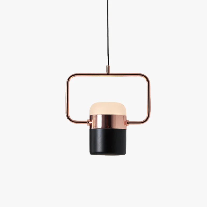 Artisan Cooley Modern Industrial Scandinavian Metal Glass Pendant Light，White Black Specialty