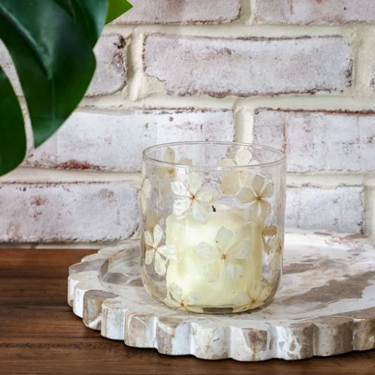 Modern Dried Flower 4.3-inch Candle Jar Powerful