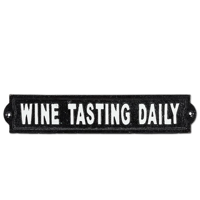 Exclusive Wine Tasting Daily Sign 12 Crafted