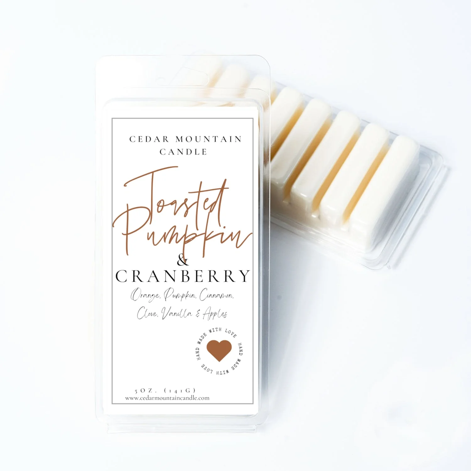 Specialty Toasted Pumpkin Cranberry – 5.5 oz Wax Melts Luxury