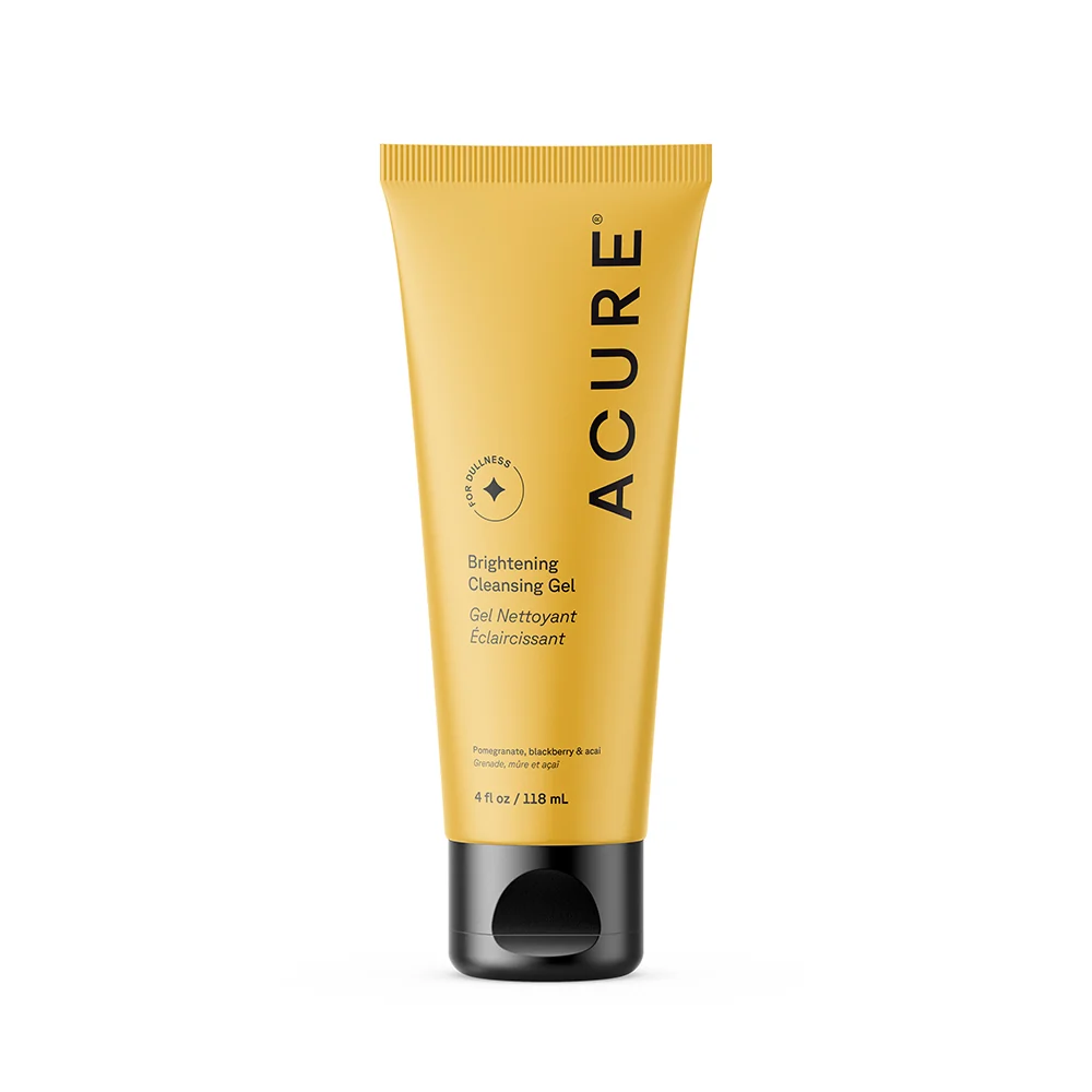 Effective Acure Brightening Cleansing Gel Durable