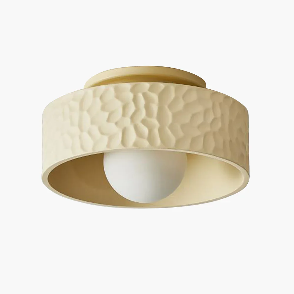 Dependable Brito Cream Ceiling Light Prestigious