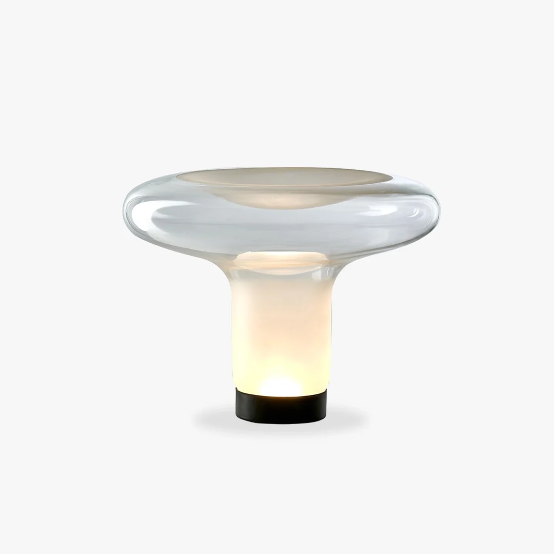 Eco-Friendly Italian Glass Table Lamp Pure