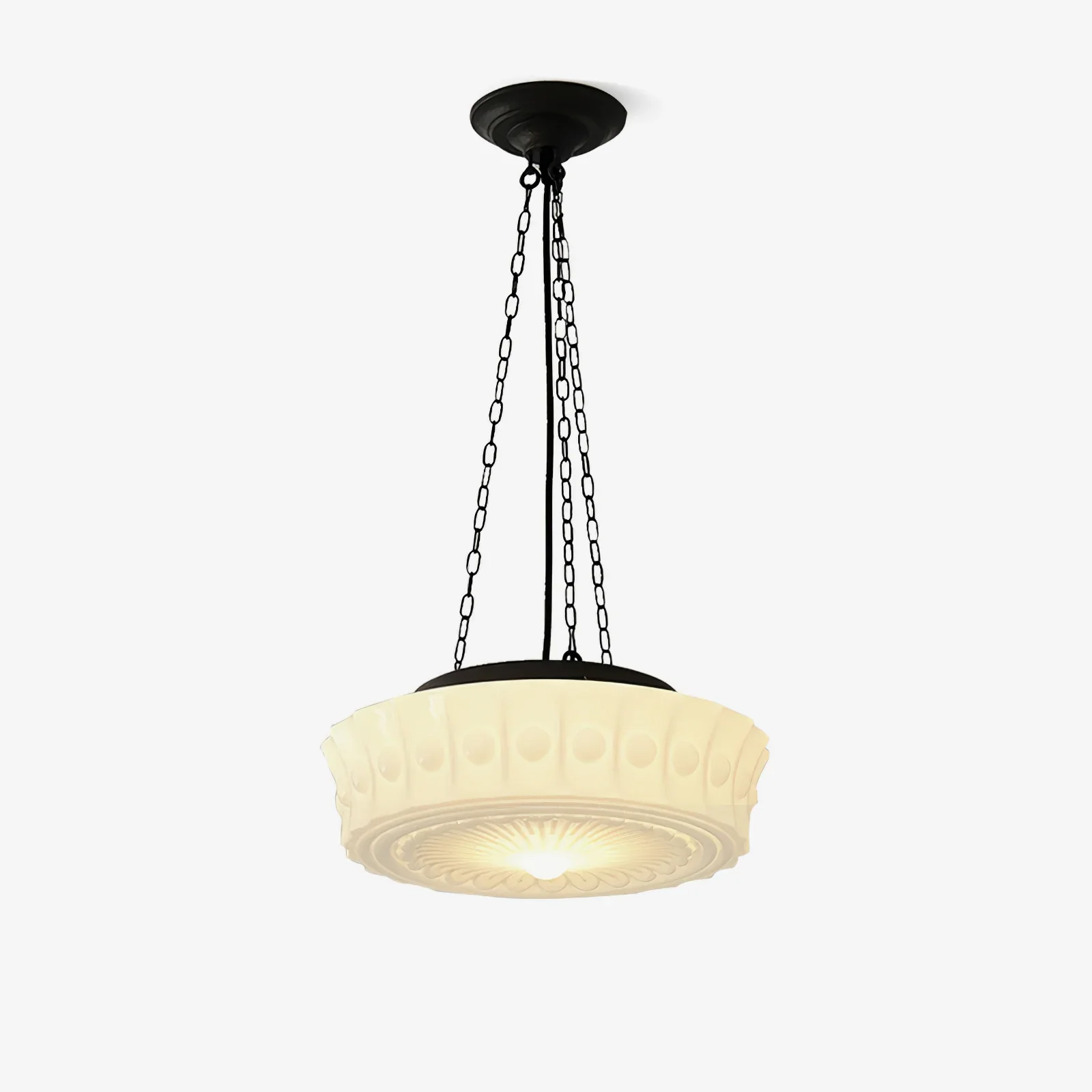 Premium Zen Milk Glass Pendant Light Healthy
