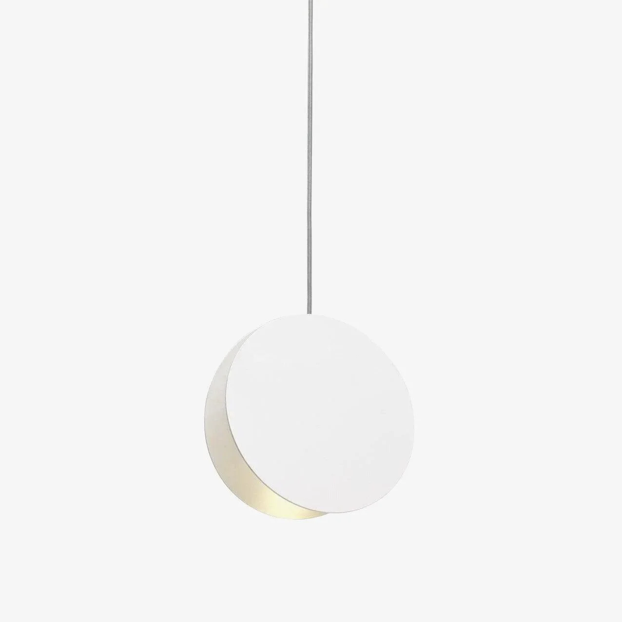High-Quality Morandi Round Pendant Light Metal 6 Color 7.8″ 11.8″ Green