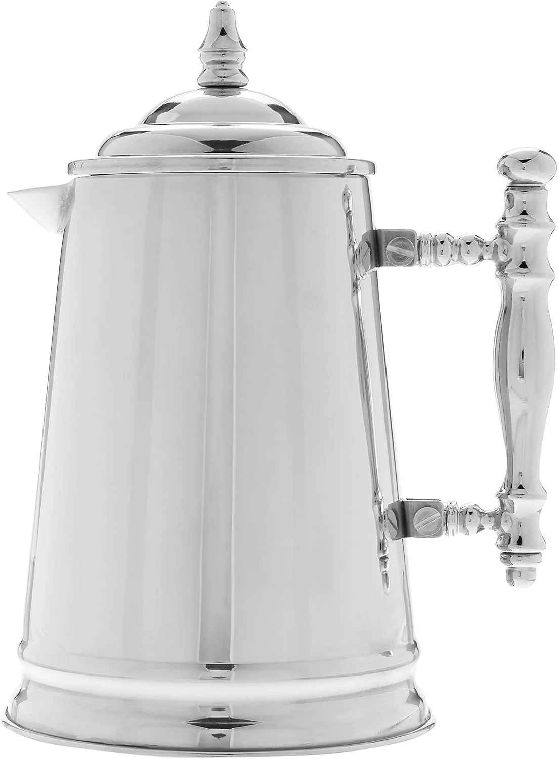 High-End Vintage-Style Stainless Steel French Coffee Press 34-Ounce Advanced