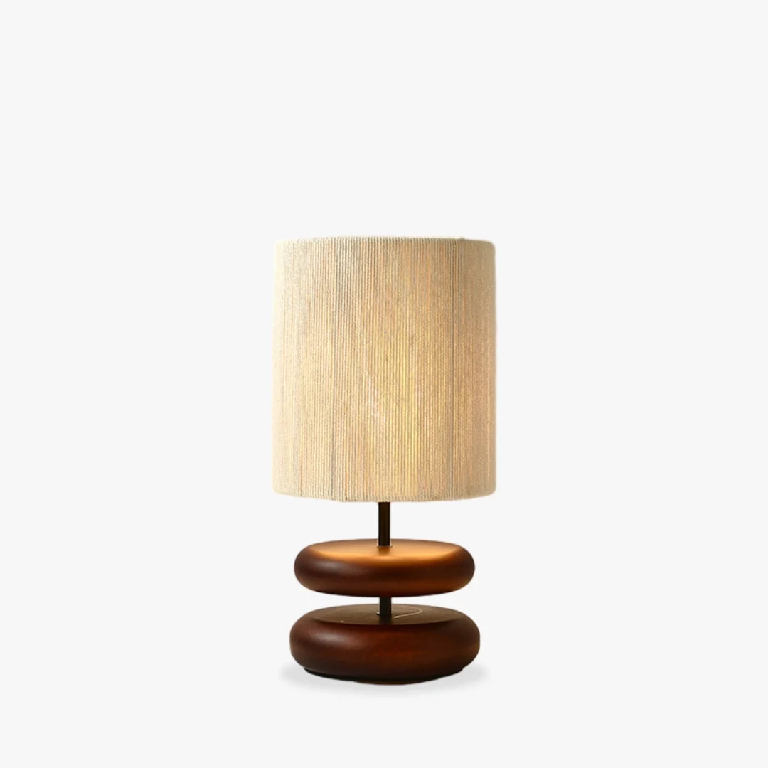 Unique Double Log Table Lamp Consistent