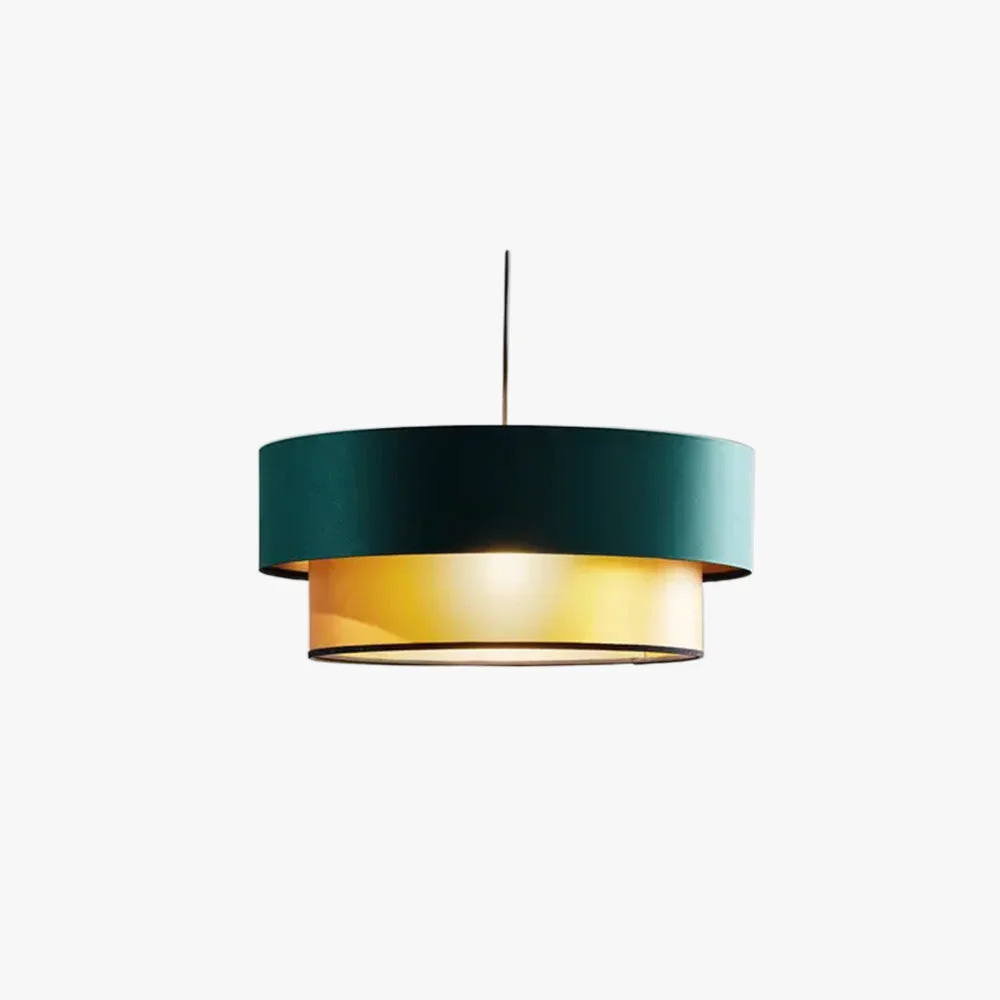 Quality Morandi Double-layer Pendant Light Bedroom Living Room Stylish